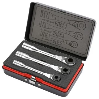 Mini ratchet set 3-pcs.