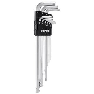 Key wrench set magnetic extra long 9-pcs.