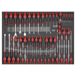 Screwdriver set SFS-XL 50-pcs.