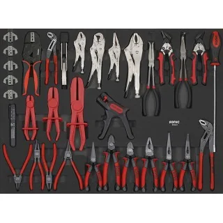 Pliers set SFS-XL 34-pcs.