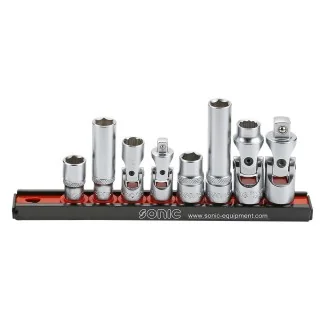 Flank socket set 1/4" and 3/8" Porsche 10mm