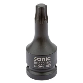Impact bit socket 1/2" TX one piece 60mmL T40