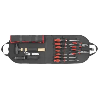 Combination wrench set in pouch 14-pcs.