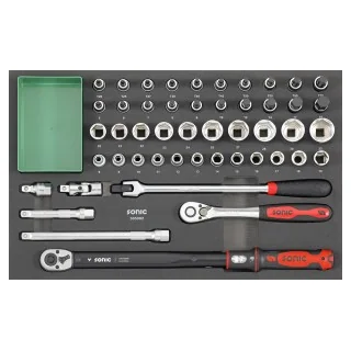 Combination set 1/2" SFS-M 50-pcs.