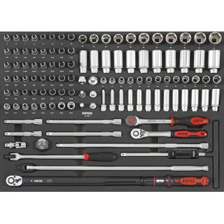 Combination set 1/2" SFS-XL 115-pcs.