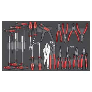 Pliers set SFS-L 21-pcs.