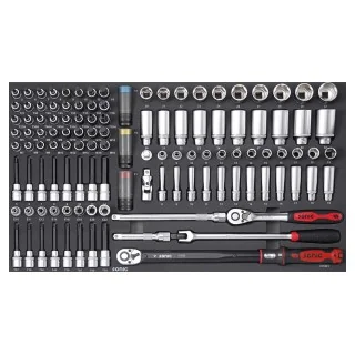 Combination set 1/2" SFS-L 118-pcs.