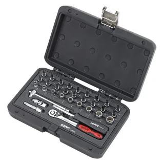 BMCS bit socket set 1/4" SAE 32-pcs.