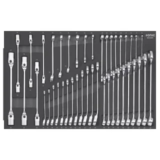 Wrench set SFS-M 43-pcs.