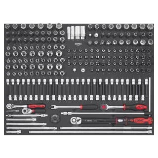 Combination set 3/8" SFS-XL 228-pcs.