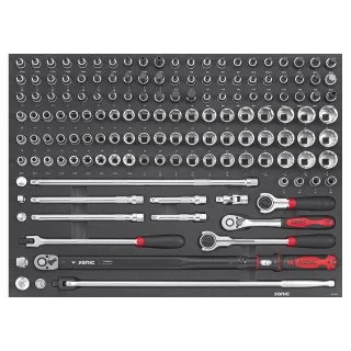Combination set 1/2" SFS-XL 145-pcs.