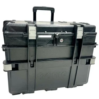 Empty modular tool case