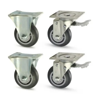 Caster set NEXT S9/S12 4-pcs