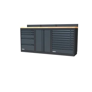 NEXT MSS setup wooden worktop low 2193mm