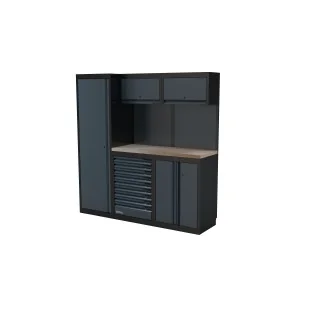 NEXT MSS setup wooden worktop high 1958mm